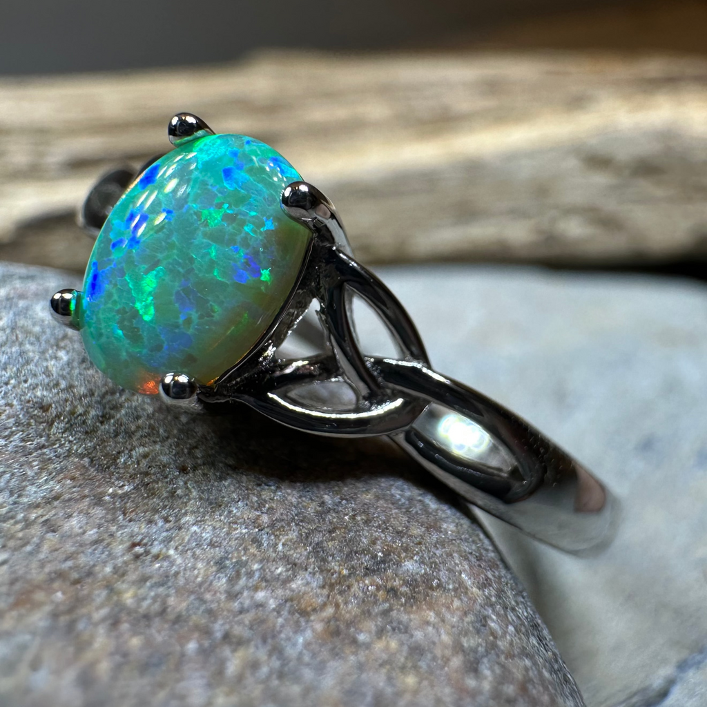 Irish Rain Celtic Ring