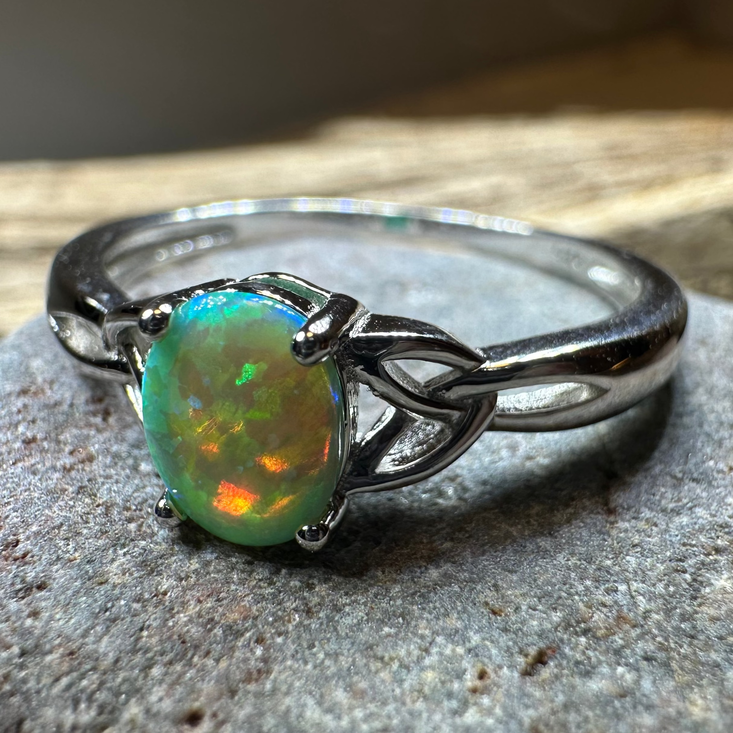 Irish Rain Celtic Ring