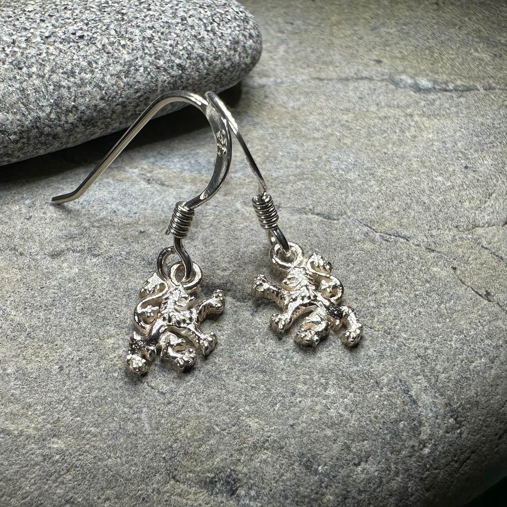 Petite Scotland Lion Earrings
