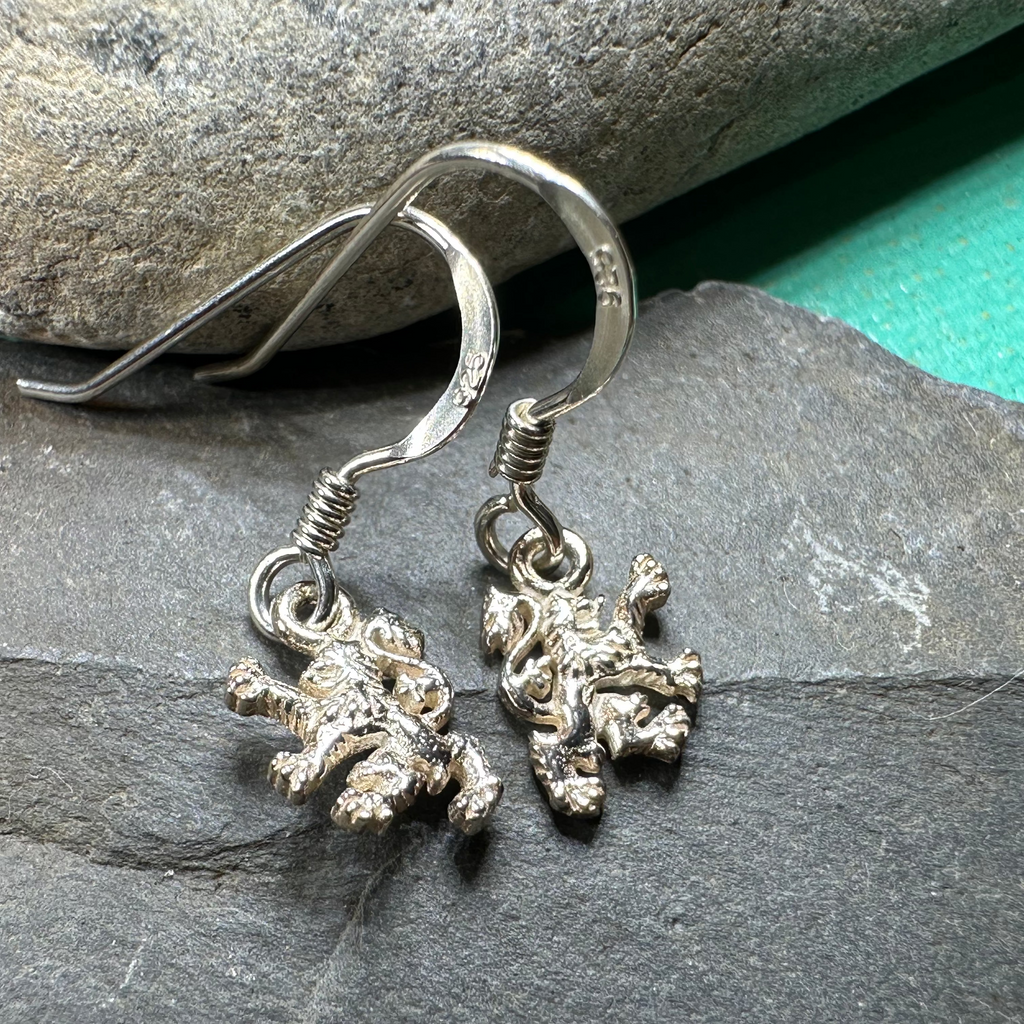 Petite Scotland Lion Earrings