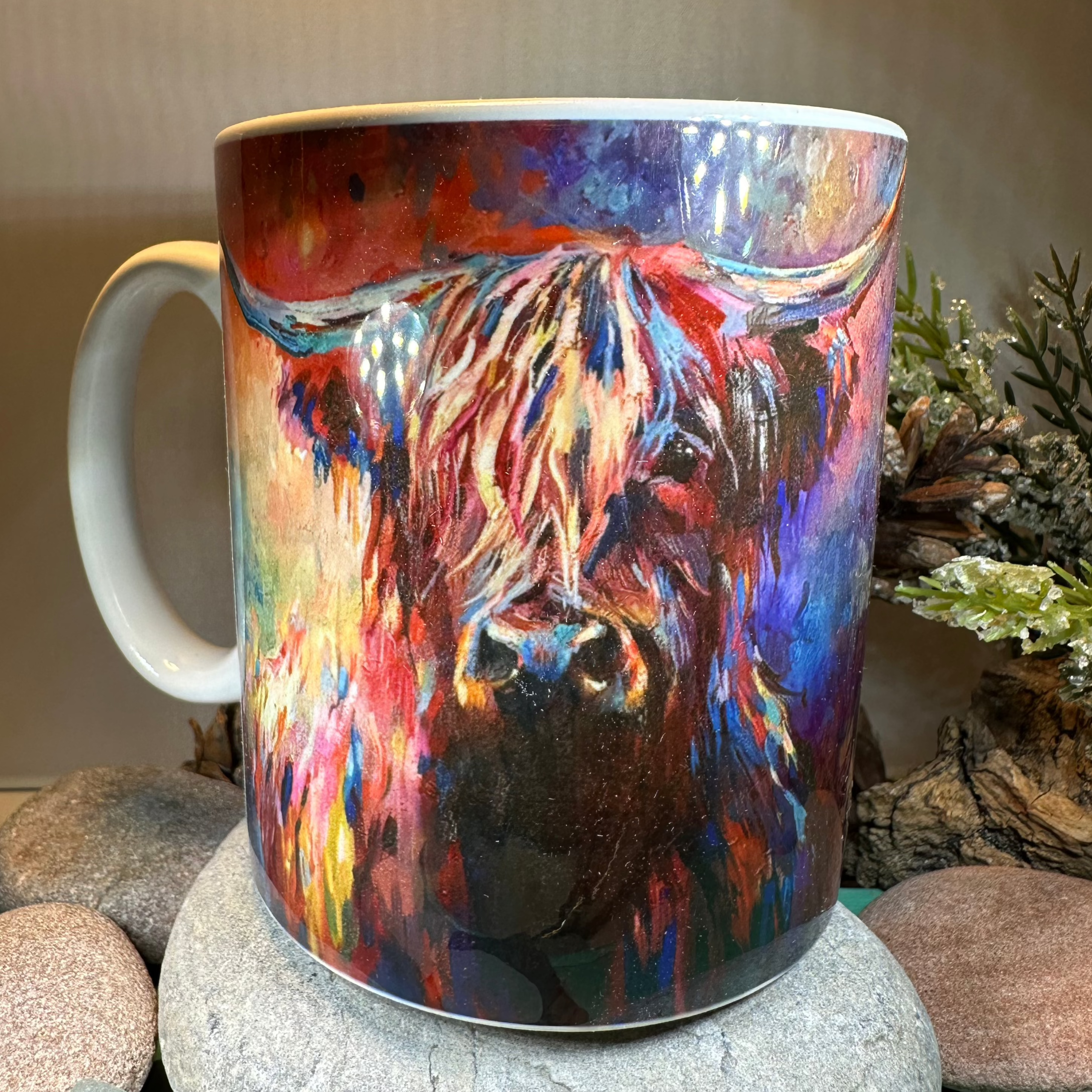 Sue Gardner Highland Cow Mug