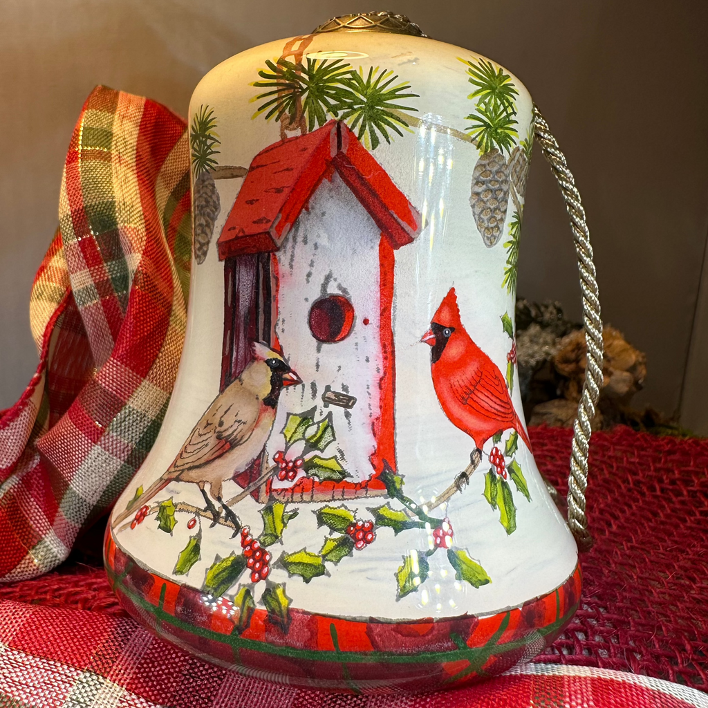 Scottish Home Tweet Home Cardinals Ornament