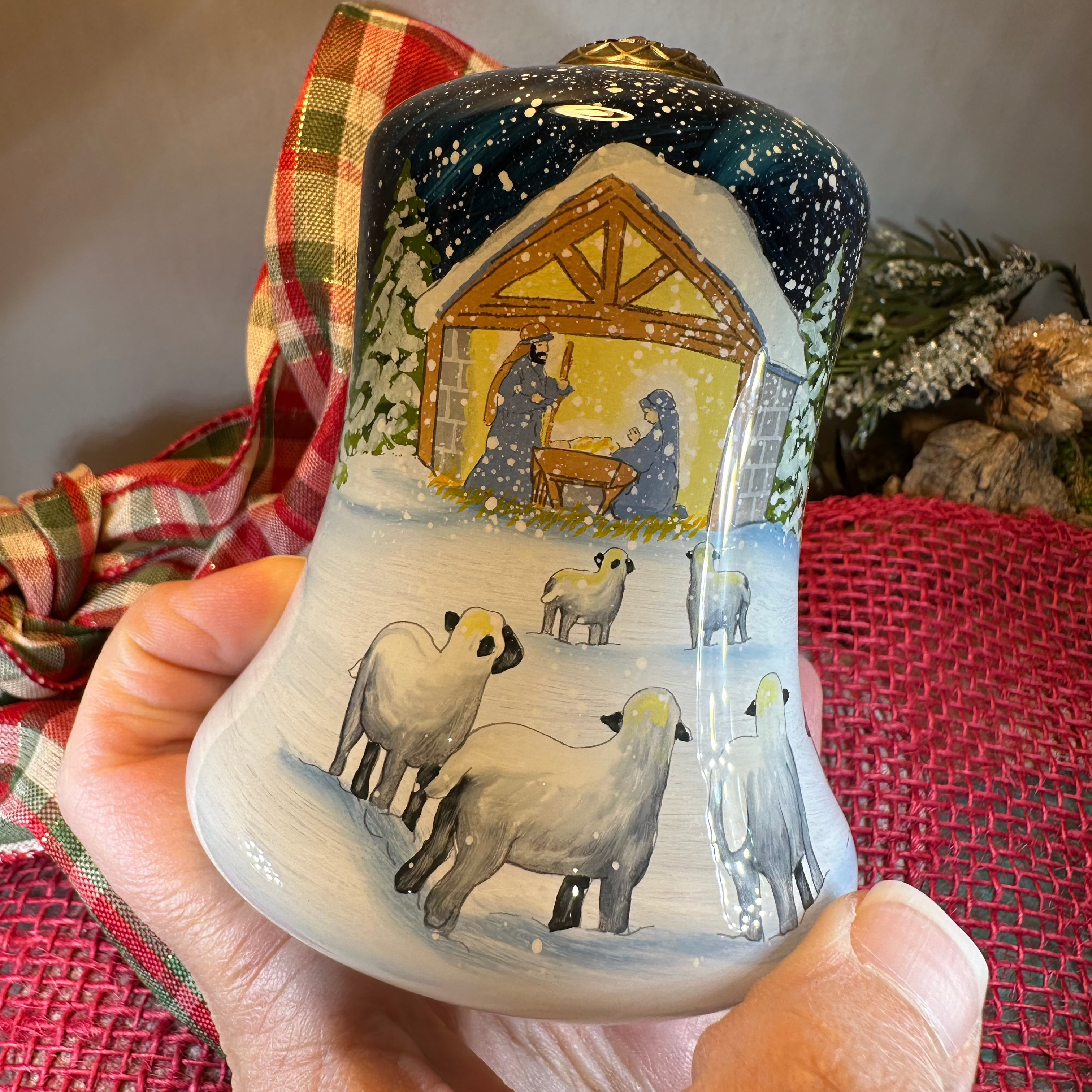 All Is Calm Nativity Ornament