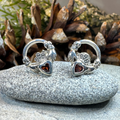 Cheerful Irish Claddagh Earrings