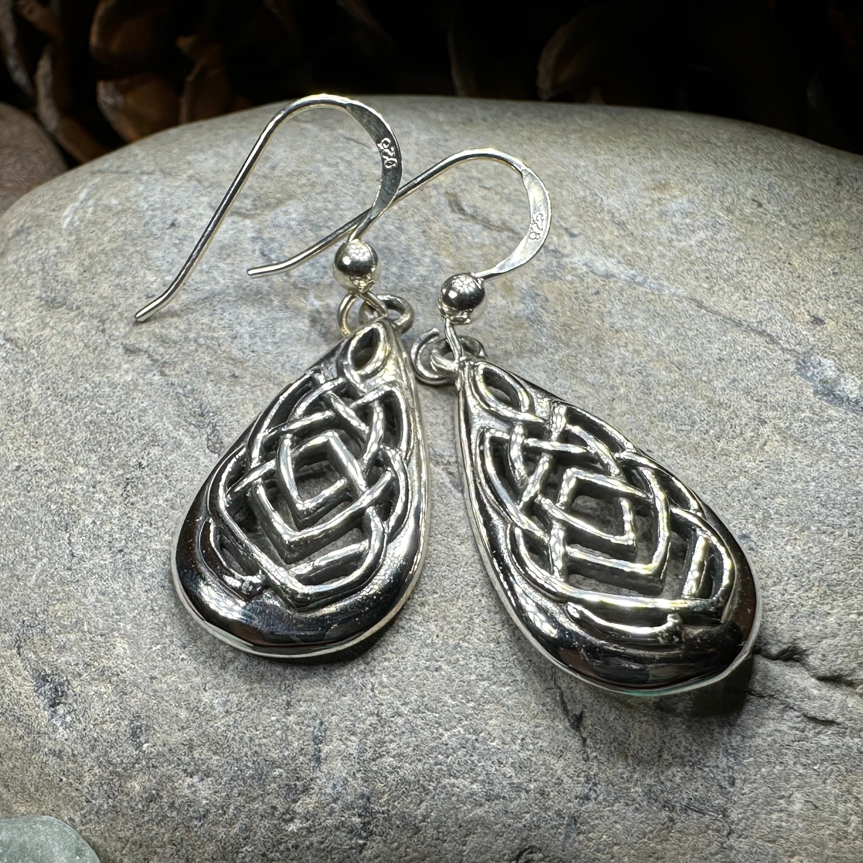 Salia Celtic Knot Earrings