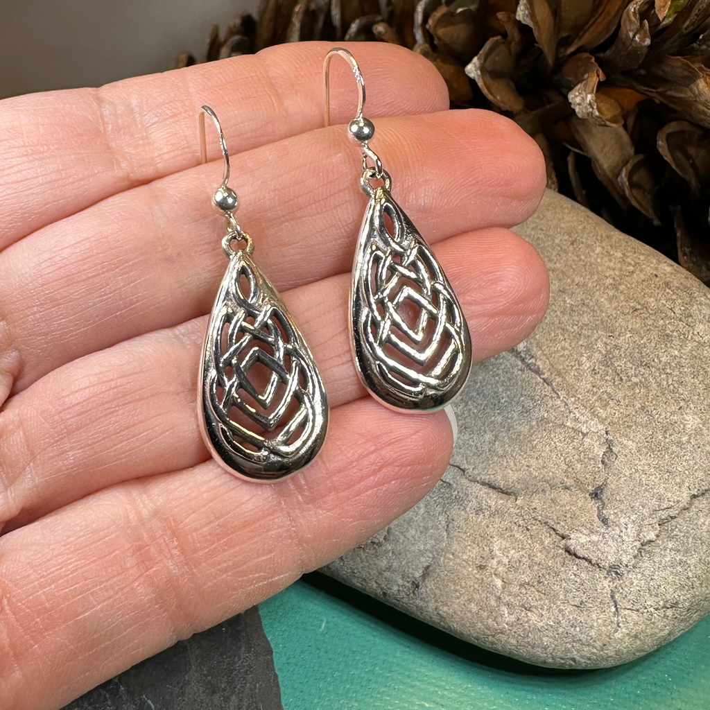 Salia Celtic Knot Earrings