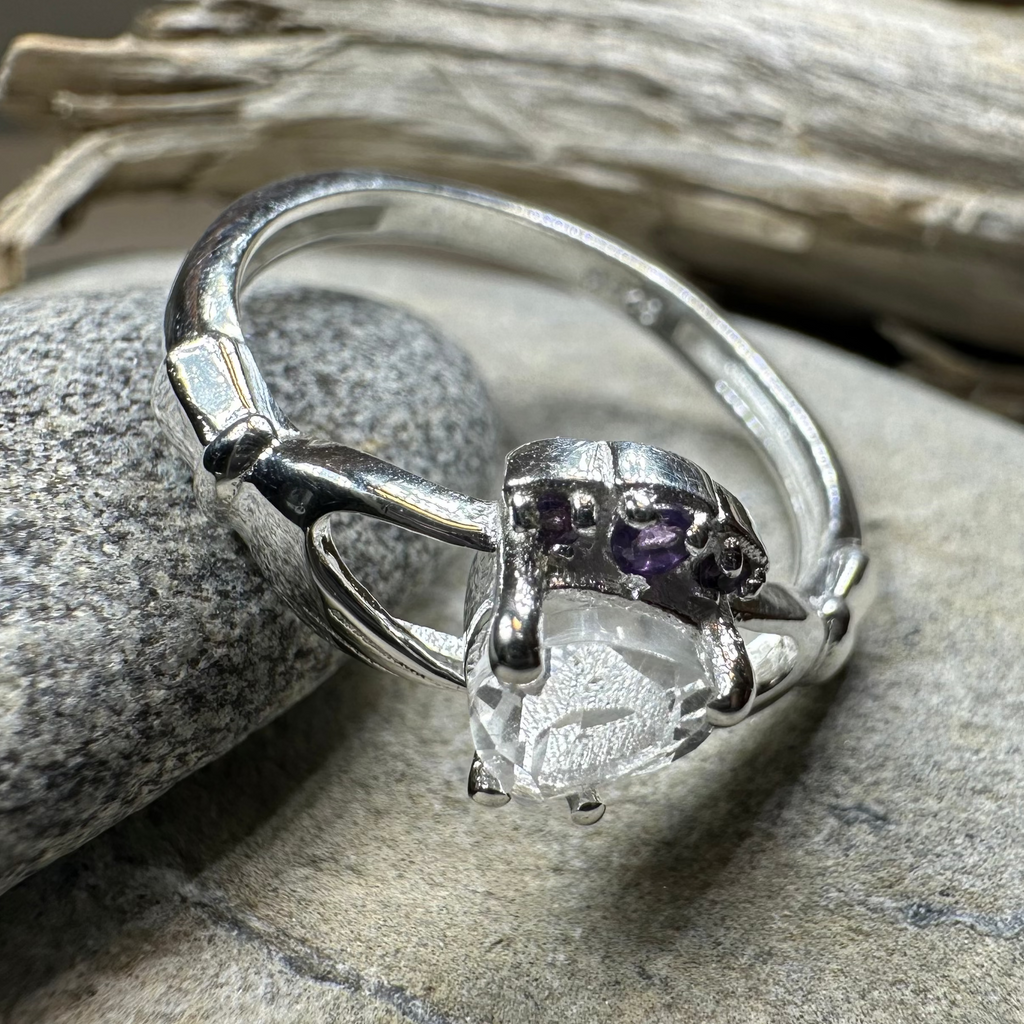 Ardor Irish Claddagh Ring in Sterling Silver
