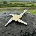 Irish Saint Brigid Cross Necklace - Handmade in Ireland