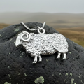 Marigold Sheep Necklace for Women - Handmade in Scotland