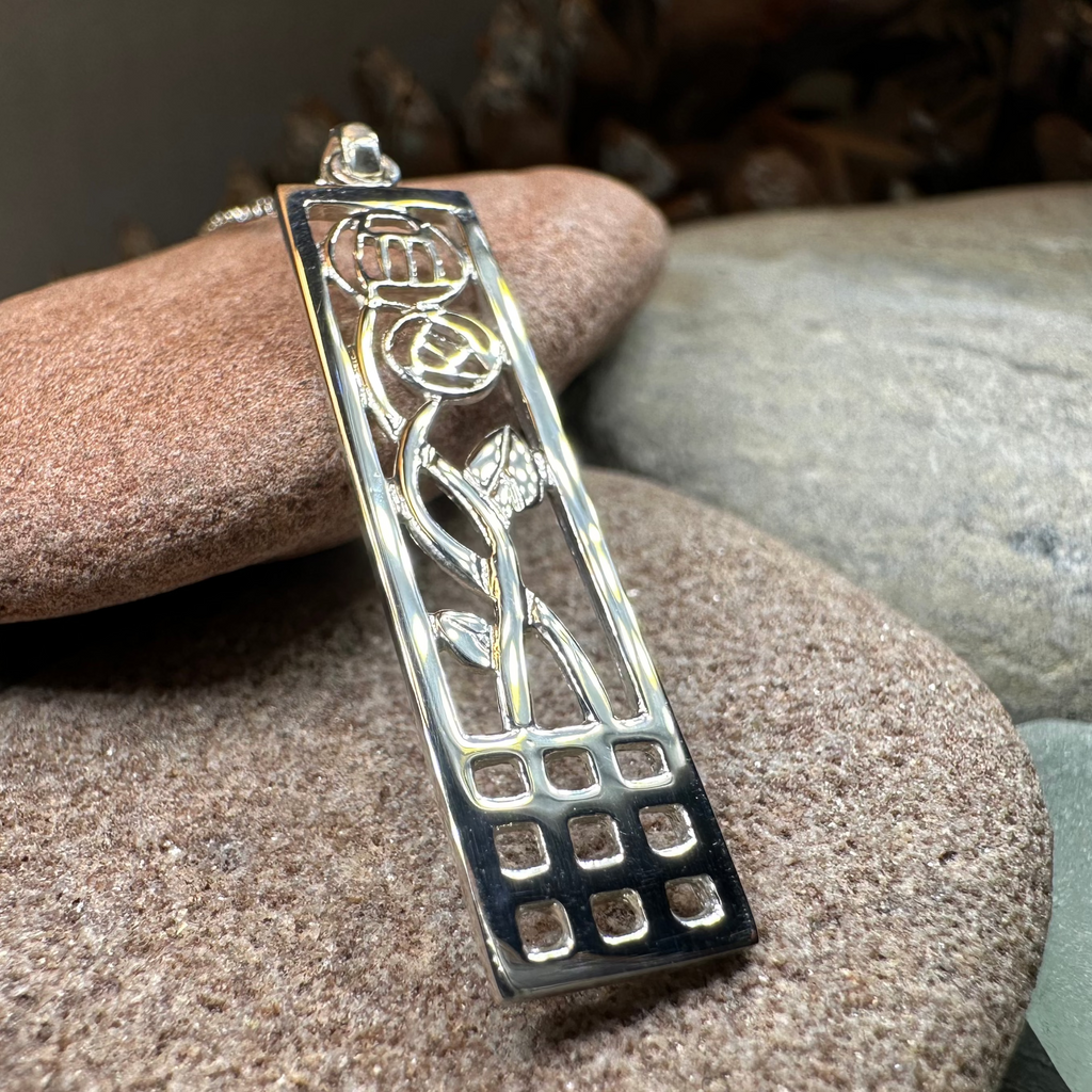 Mackintosh Two Roses Necklace