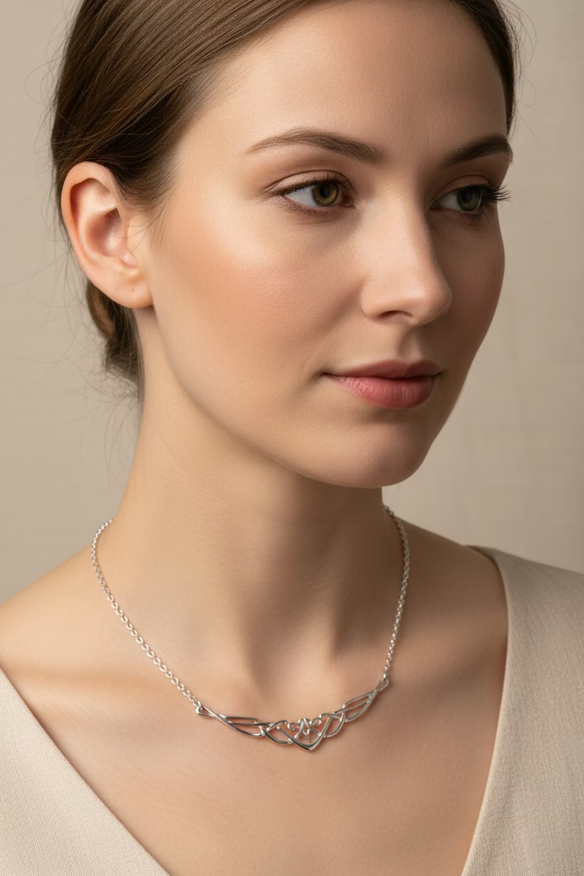 Natina Celtic Knot Necklace - Made in Scotland