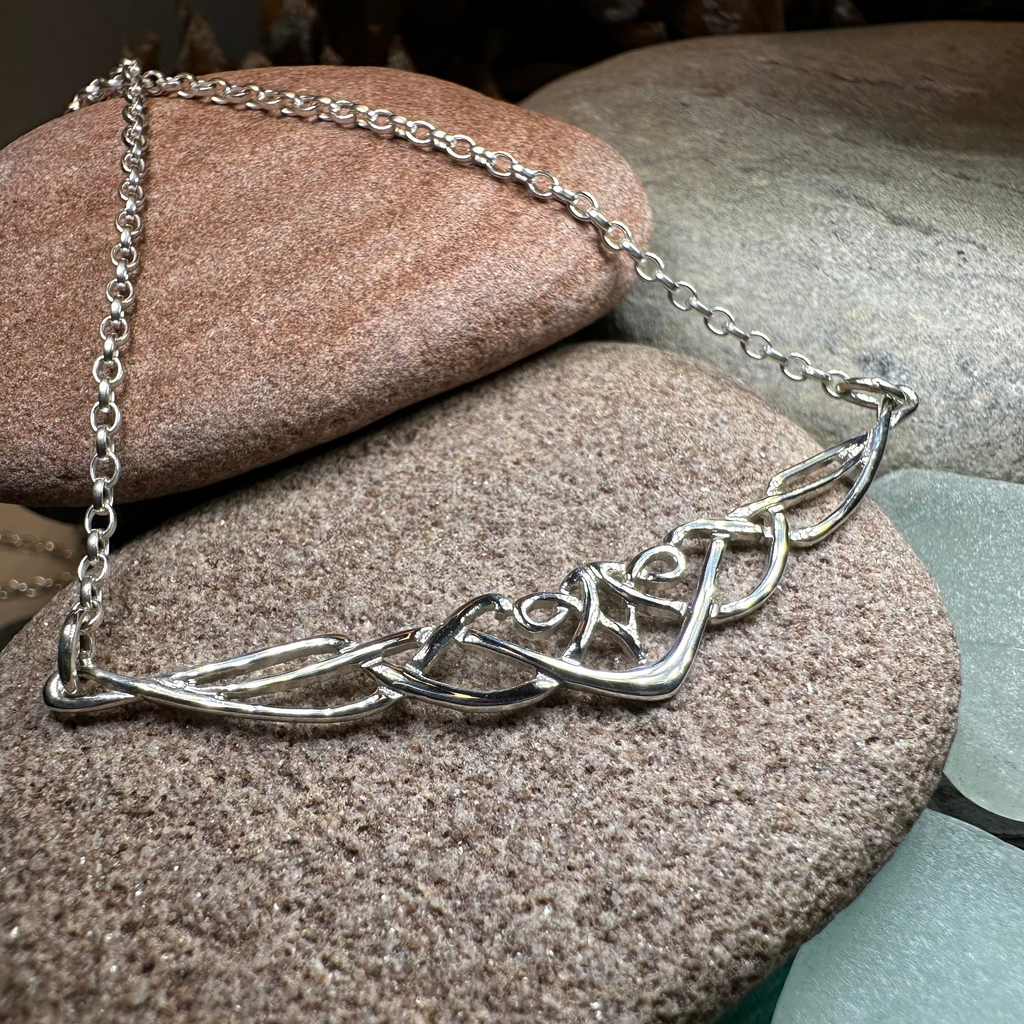 Natina Celtic Knot Necklace - Made in Scotland
