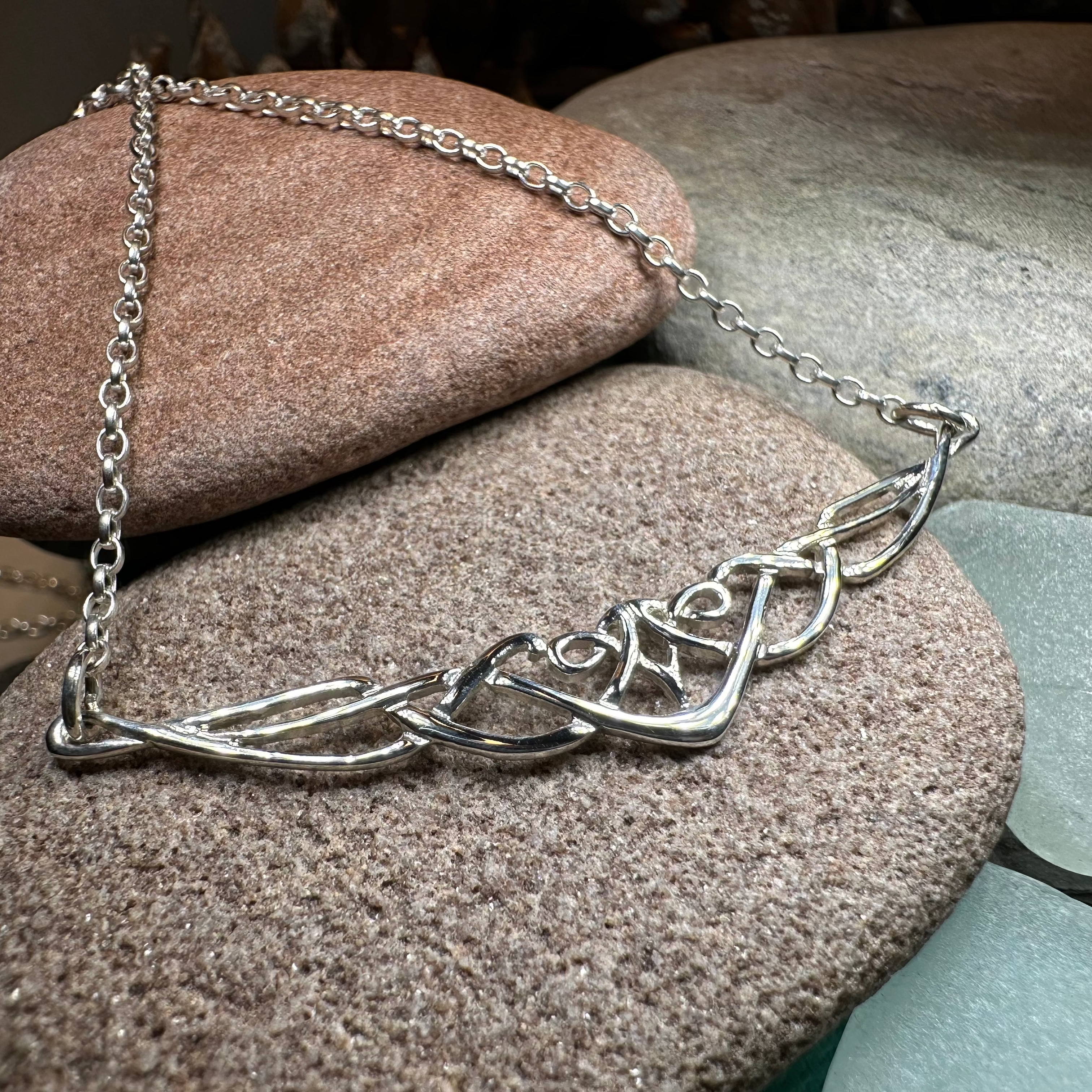 Natina Celtic Knot Necklace - Made in Scotland