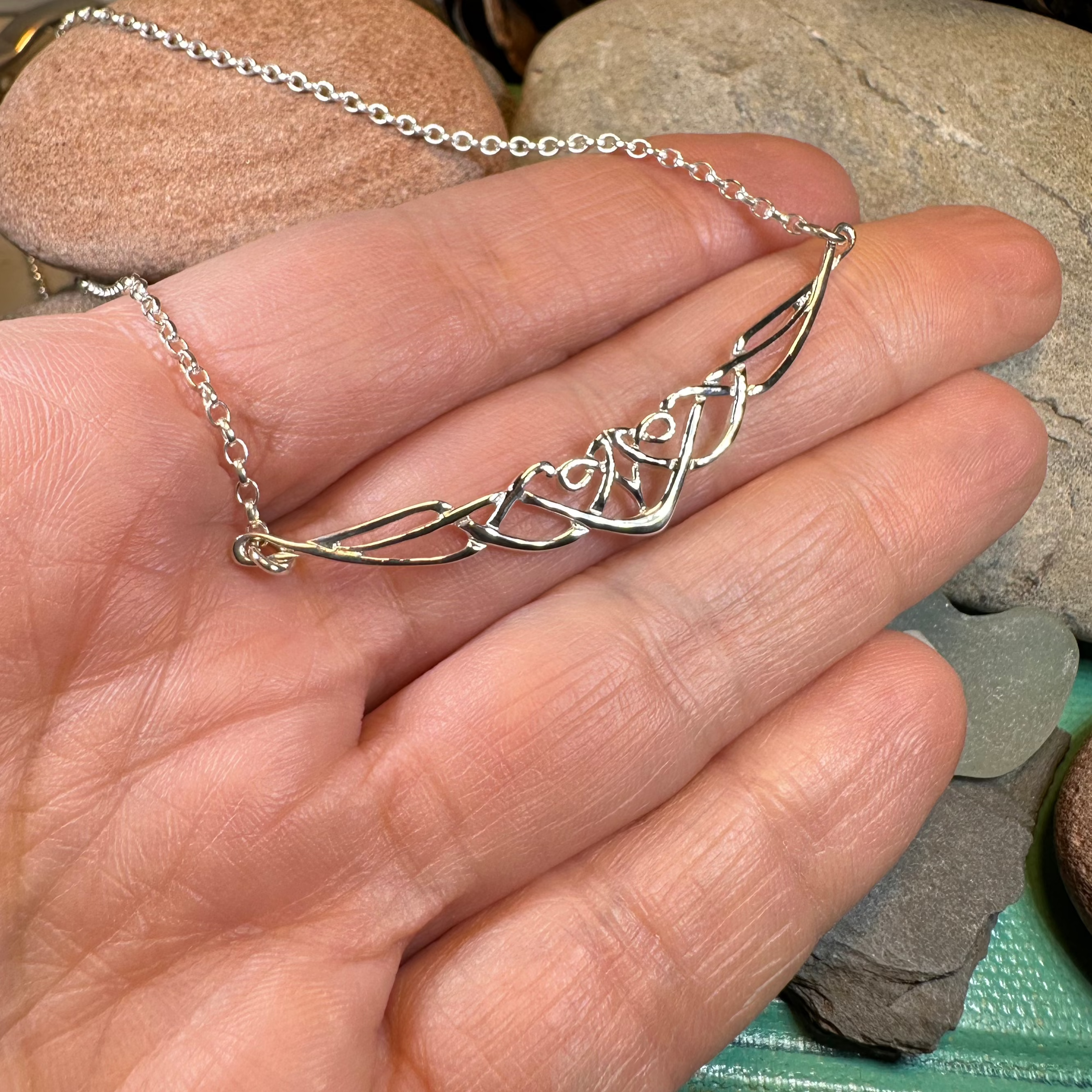 Natina Celtic Knot Necklace - Made in Scotland