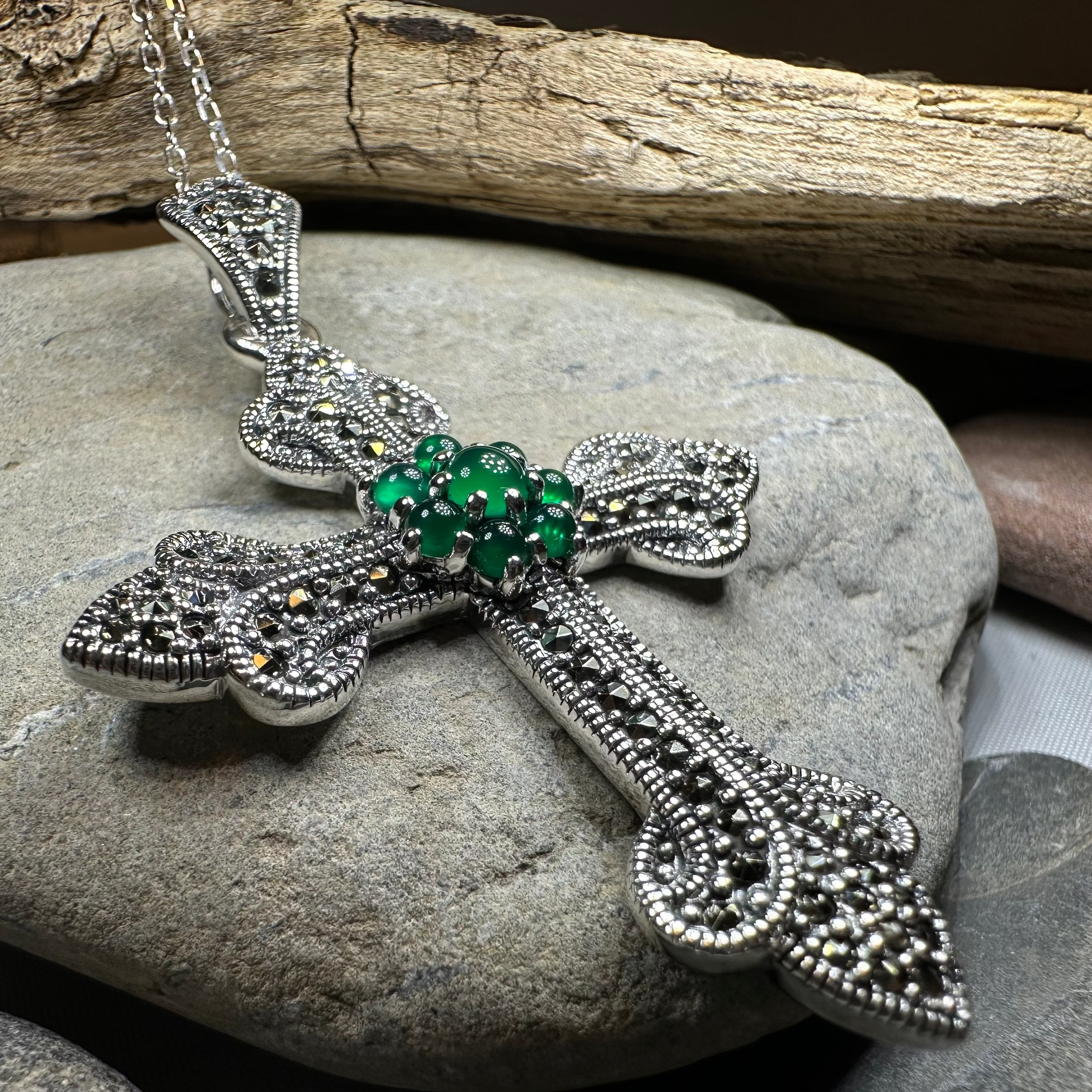 Fineen Medieval Cross Necklace