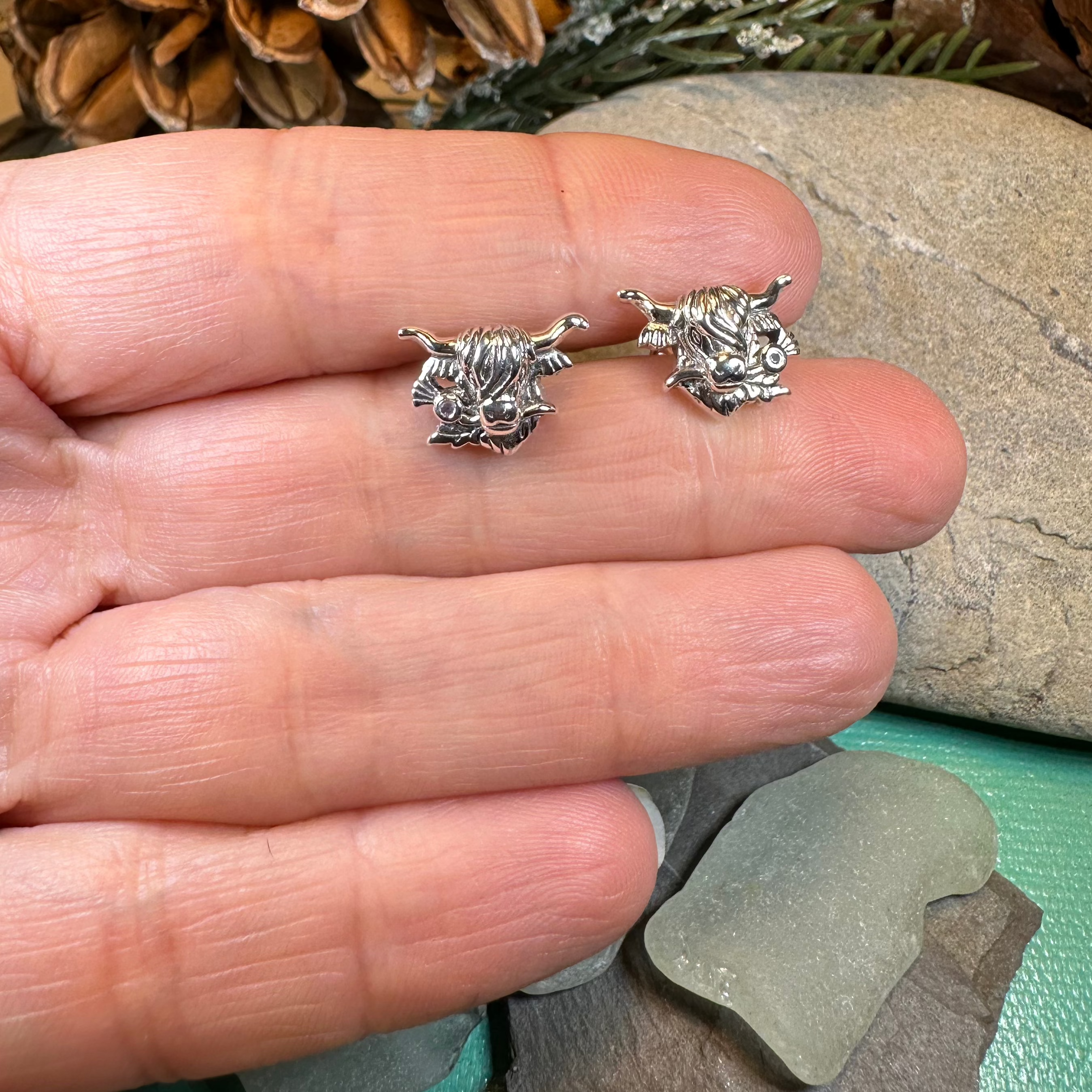 Highland Cow Earrings