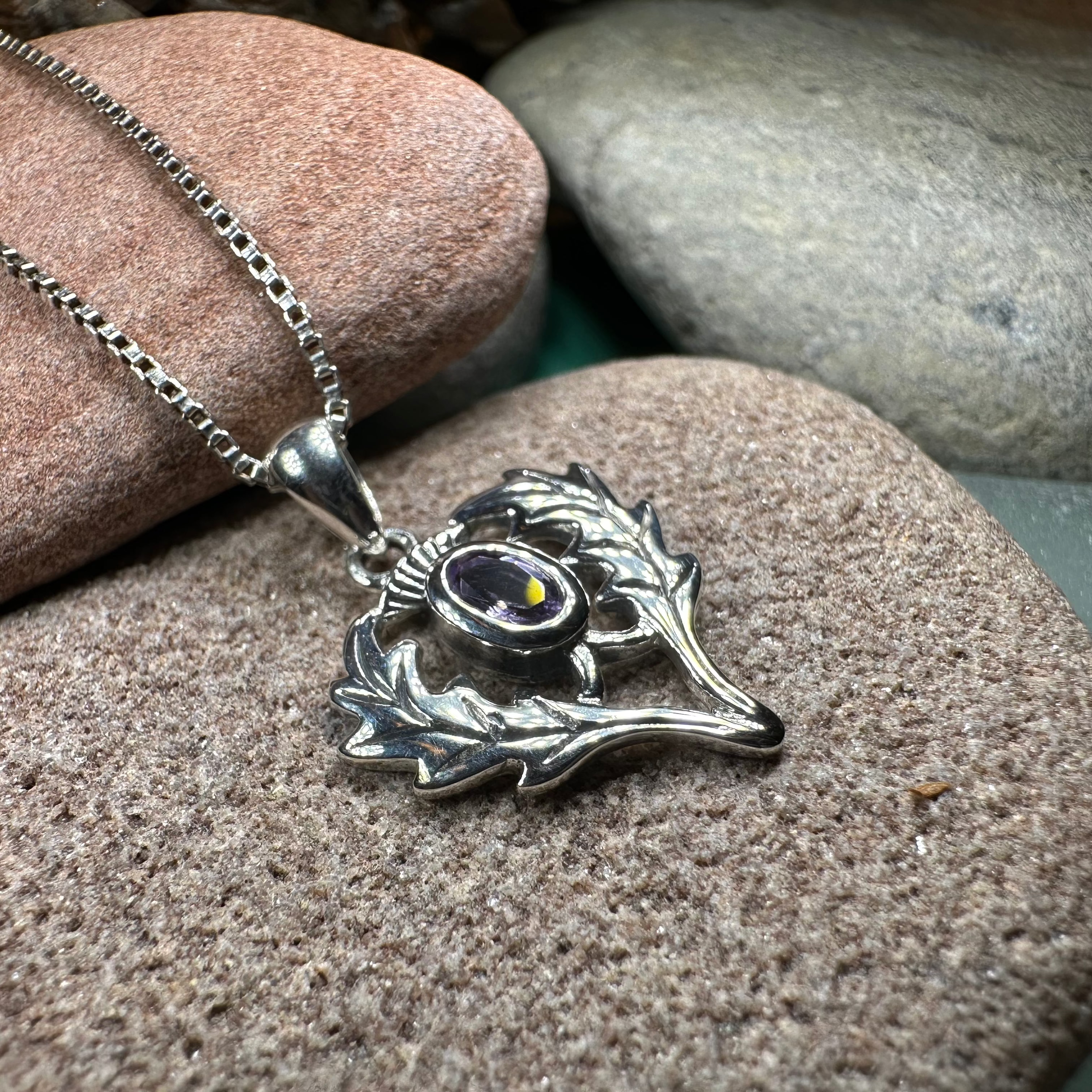 Argyll Thistle Necklace