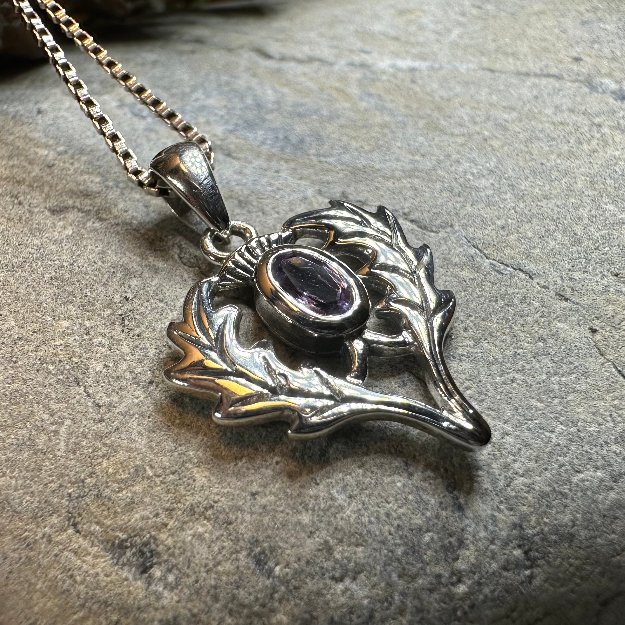 Argyll Thistle Necklace
