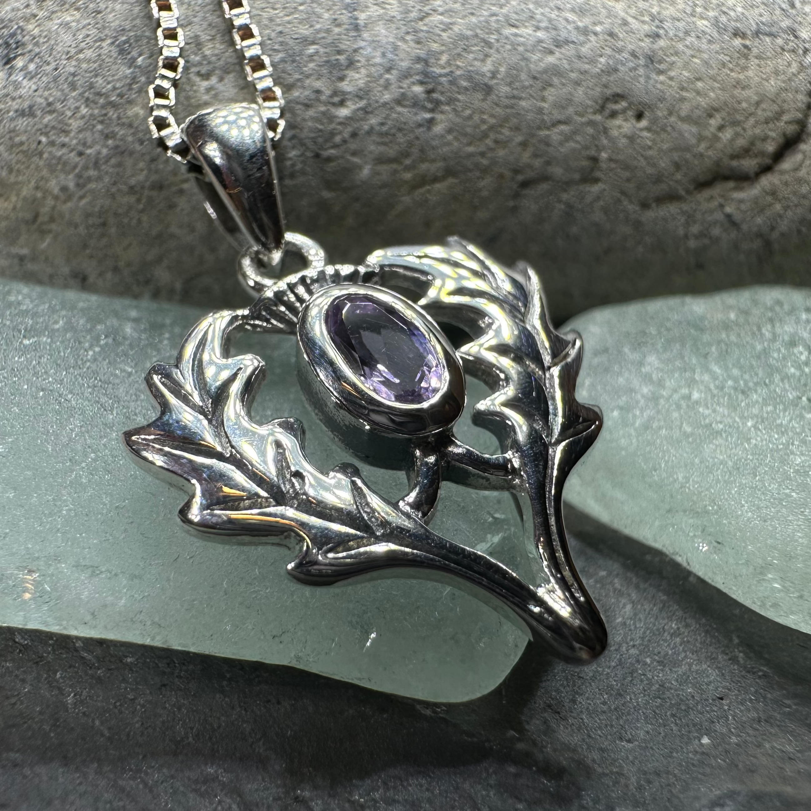 Argyll Thistle Necklace
