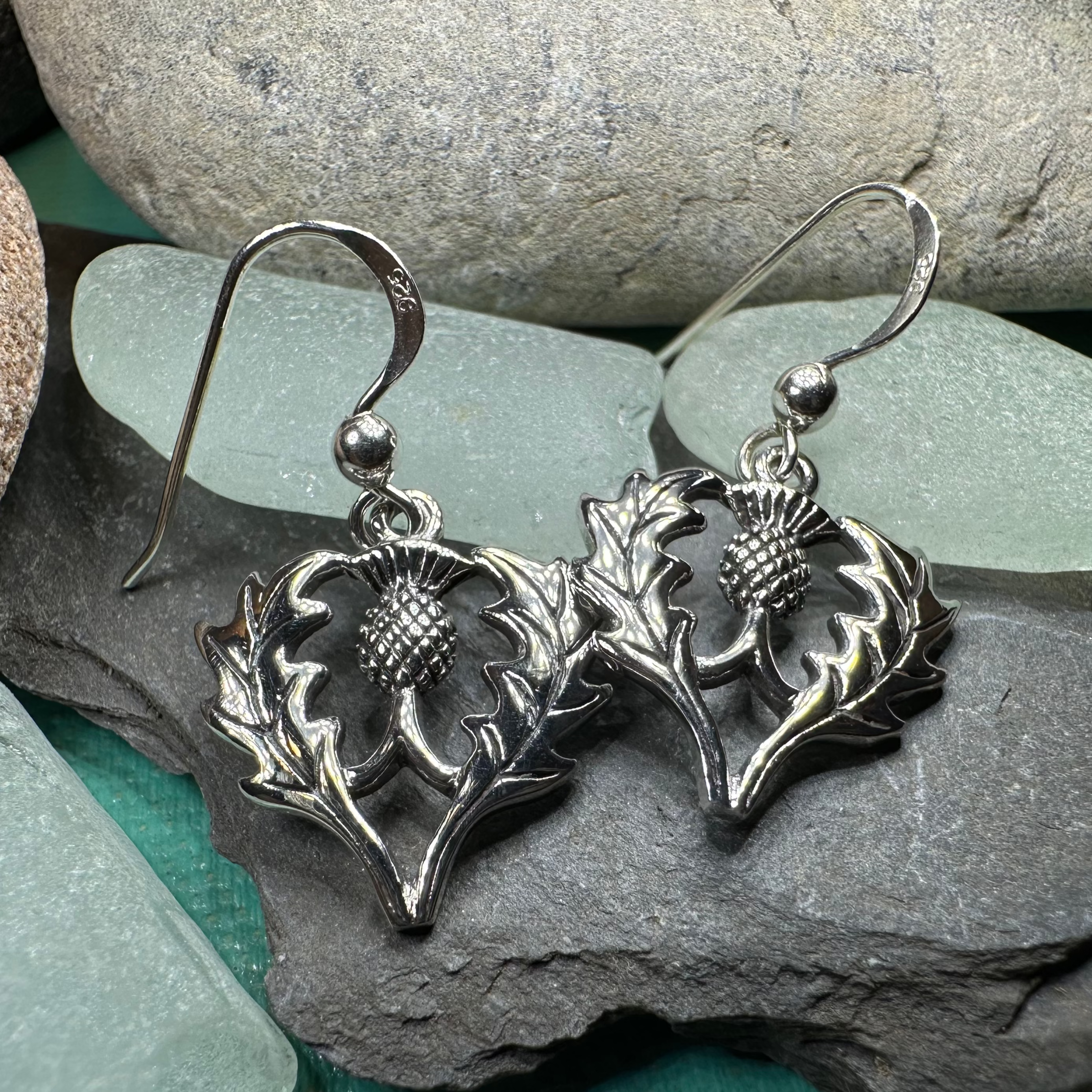 Bonnibel Scottish Thistle Earrings