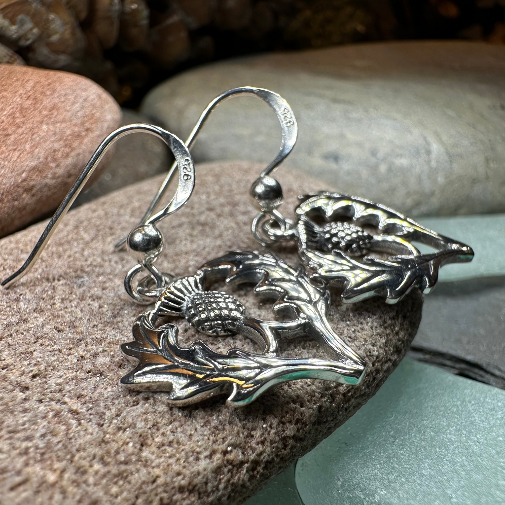 Bonnibel Scottish Thistle Earrings