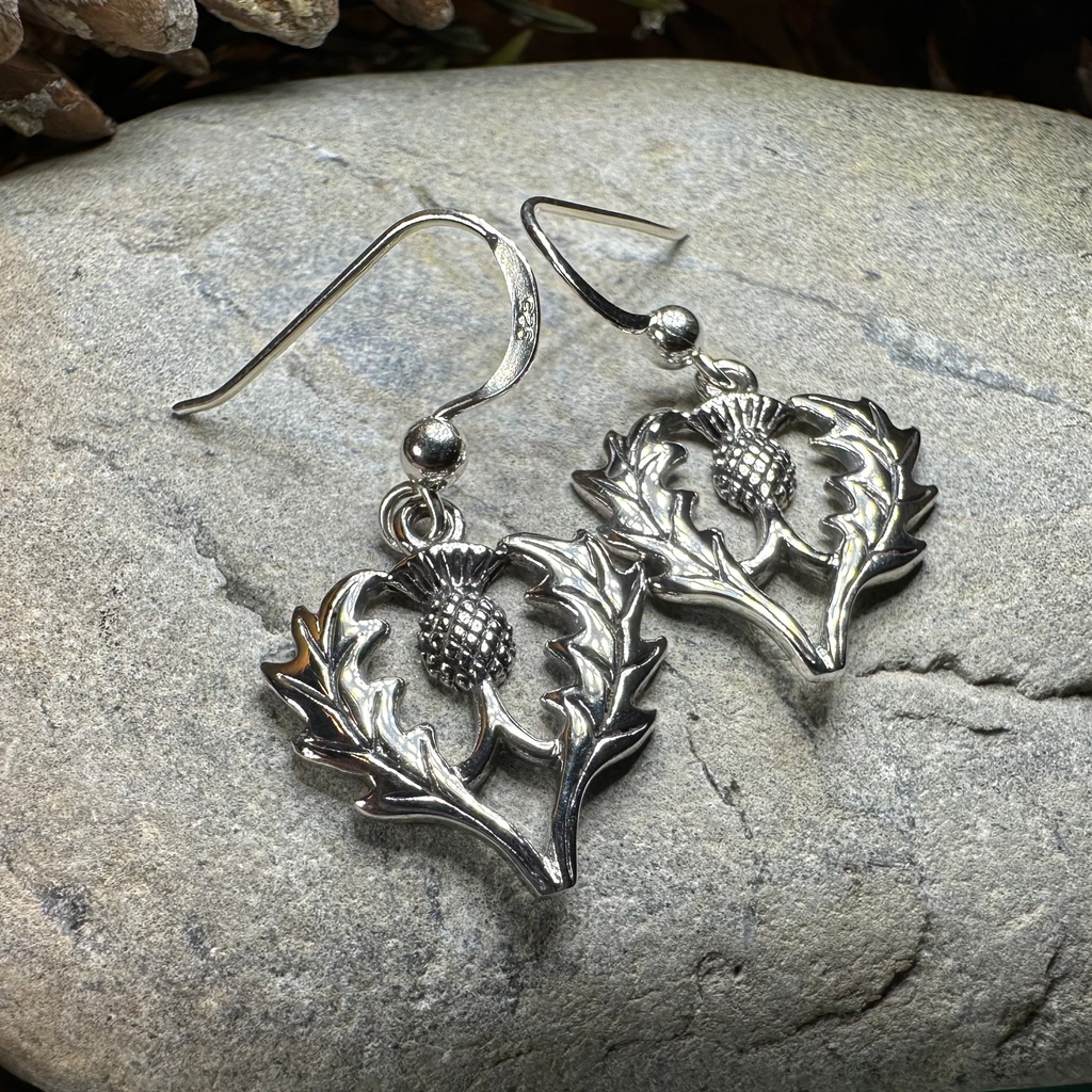 Bonnibel Scottish Thistle Earrings