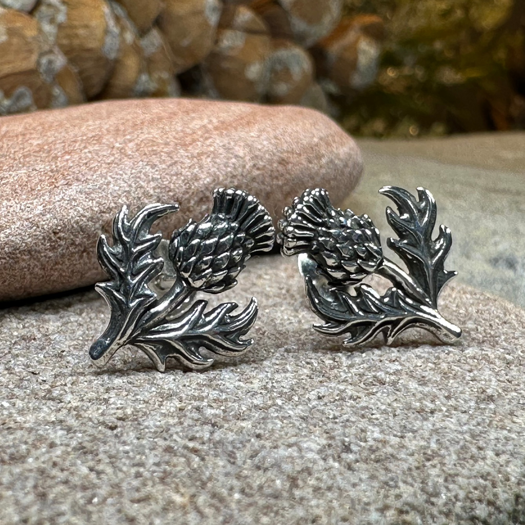 Wildwood Thistle Post Earrings