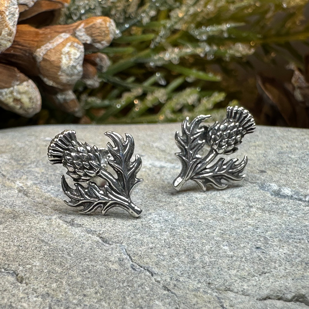 Wildwood Thistle Post Earrings