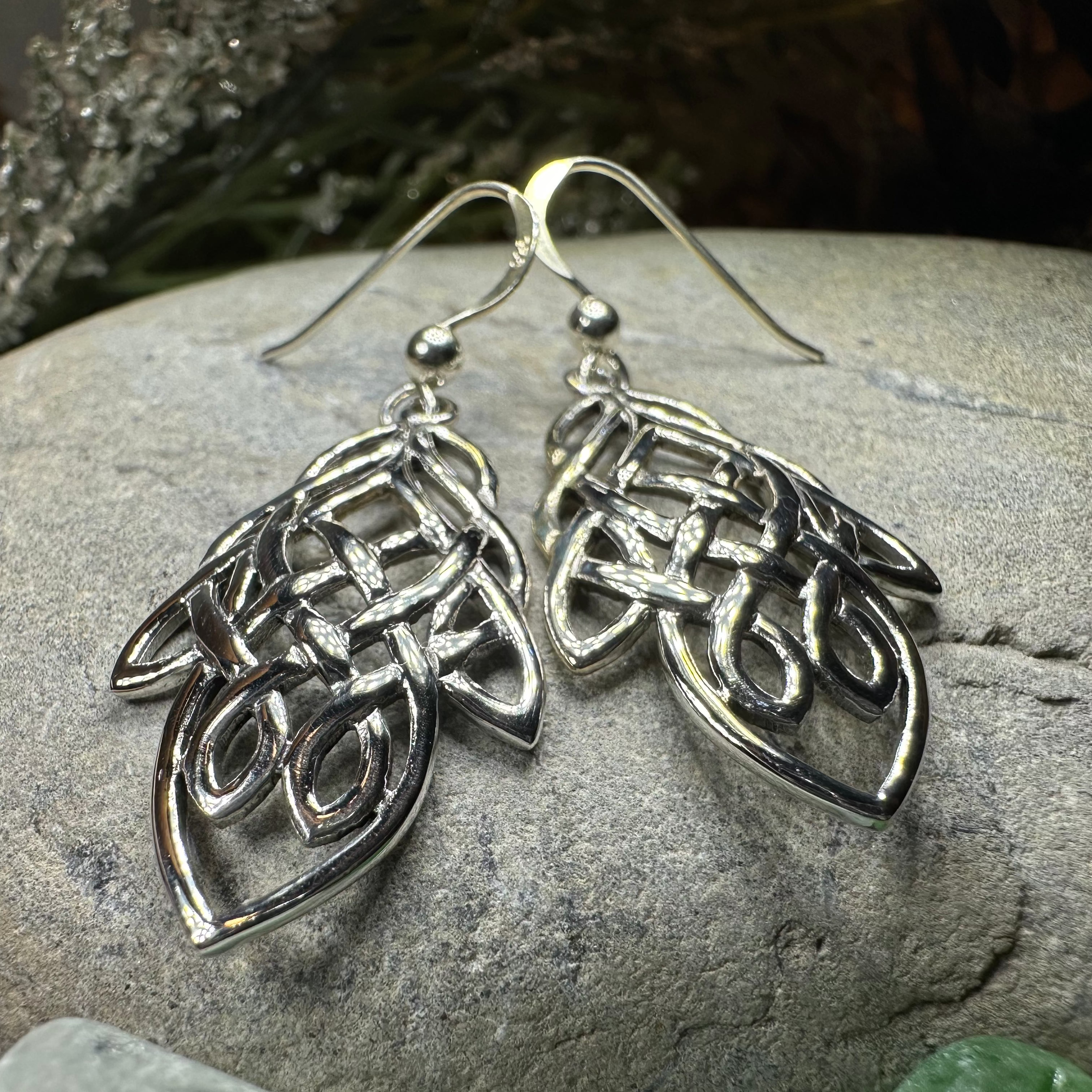 Aine Celtic Knot Earrings