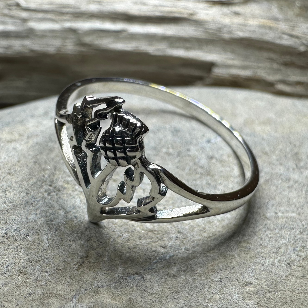 Anice Scottish Thistle Ring