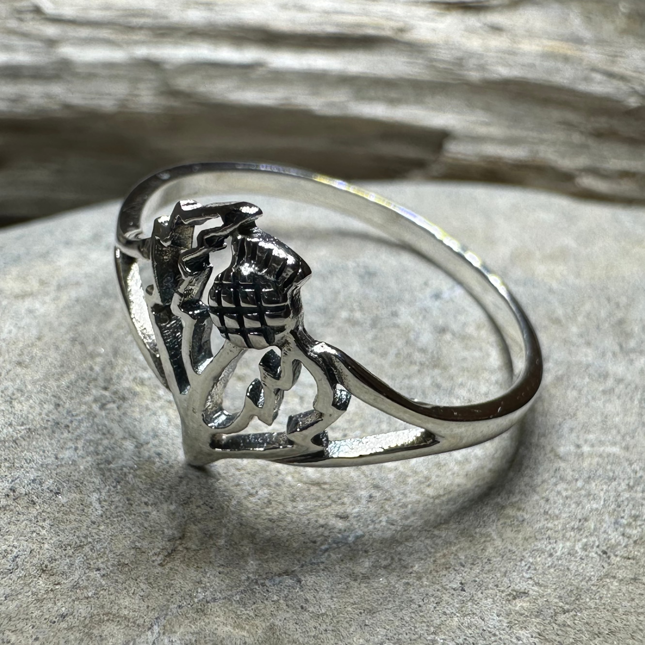 Anice Scottish Thistle Ring