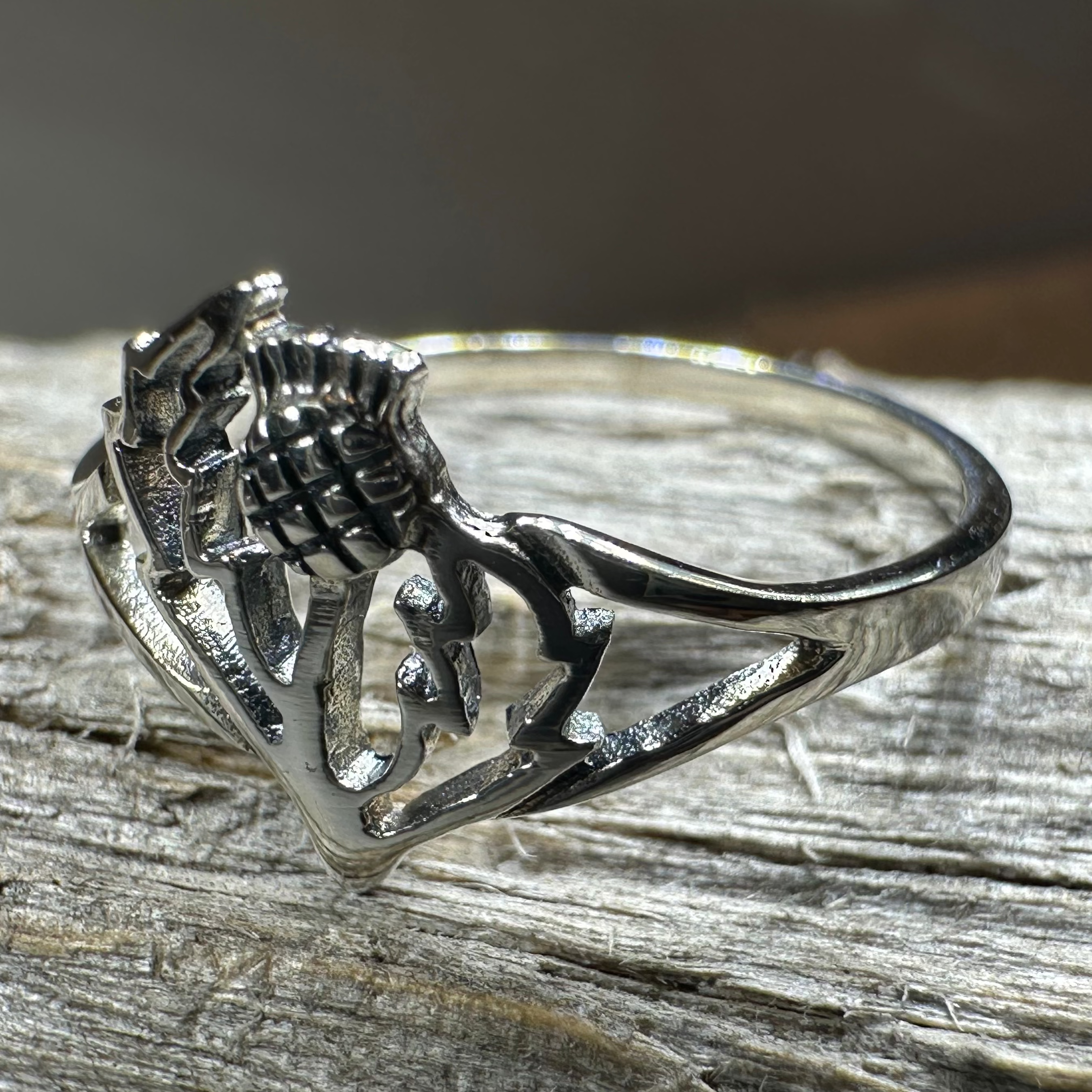Anice Scottish Thistle Ring
