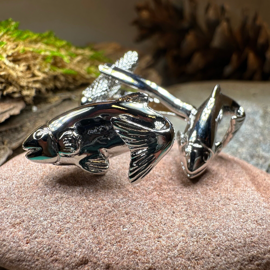 Good Catch Fish Cufflinks for Men