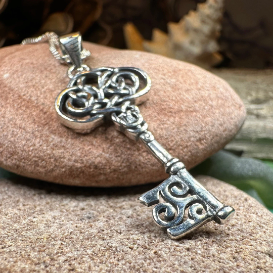 Adelaide Celtic Key Necklace