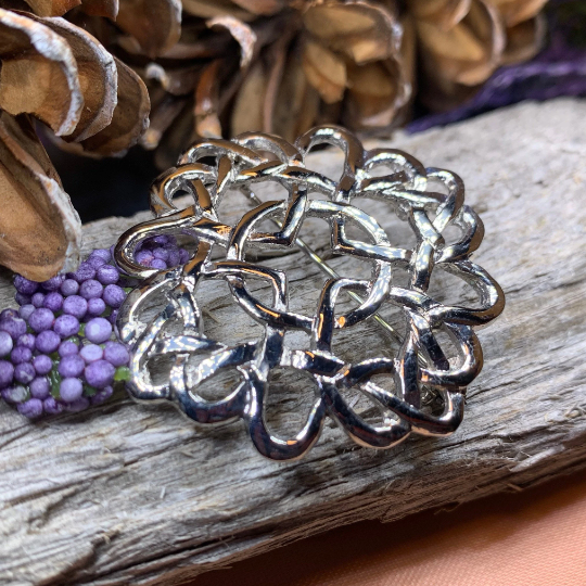 Four Marys Celtic Knot Brooch - Handmade in Scotland