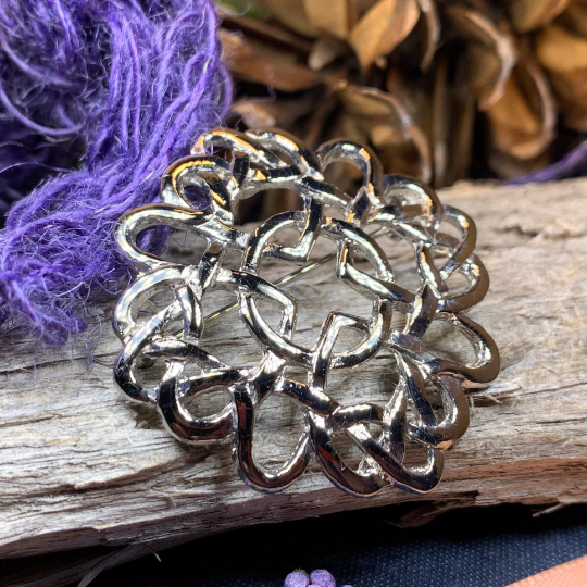 Four Marys Celtic Knot Brooch - Handmade in Scotland