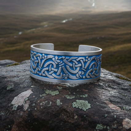 Fionn Celtic Knot Cuff Bracelet