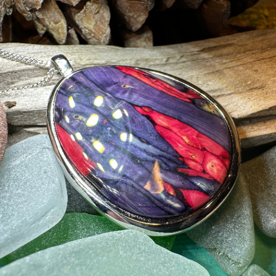 Scottish Organic Heathergems Necklace - Handmade in Scotland