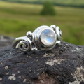 Lorna Celtic Knot Moonstone Ring