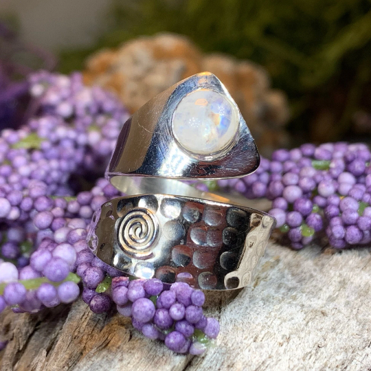 Celtic Spiral Wrap Ring