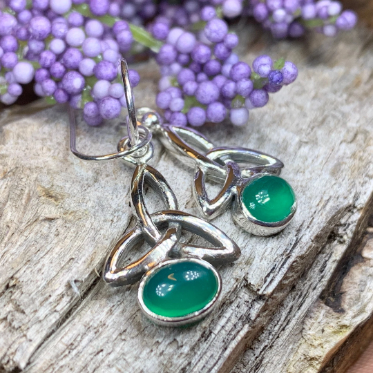 Jayden Celtic Trinity Knot Earrings