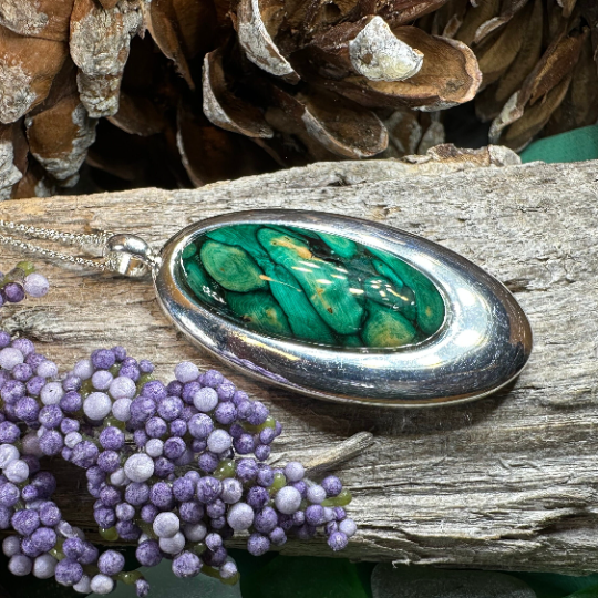Scottish Highlands Heathergems Necklace - Handmade in Scotland