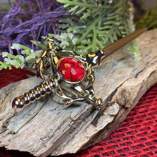 Heathergems Stag Kilt Pin