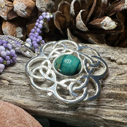 Heathergems Celtic Knot Necklace — Scotland Jewelry
