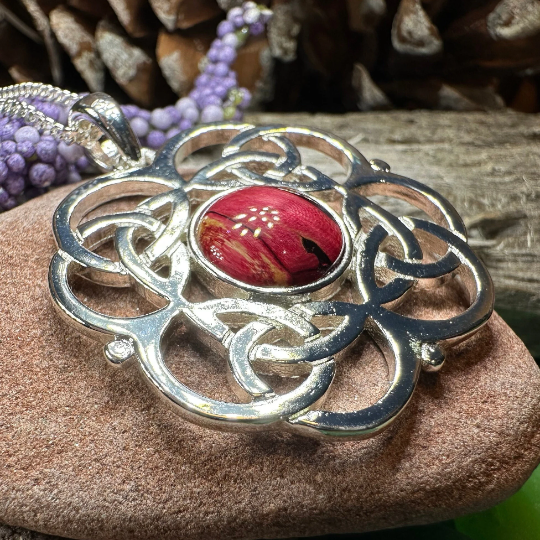 Heathergems Celtic Knot Necklace — Scotland Jewelry
