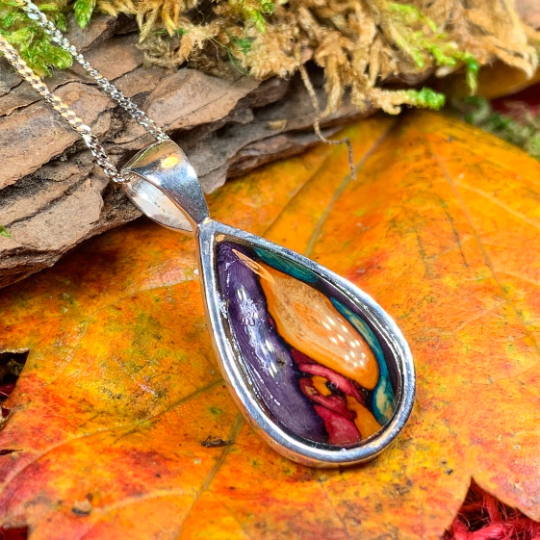 Heathergems Edith Scottish Necklace - Handmade in Scotland