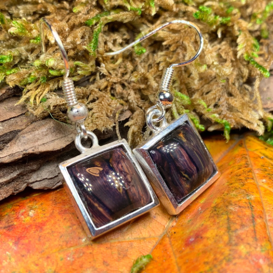 Heathergems Square Earrings