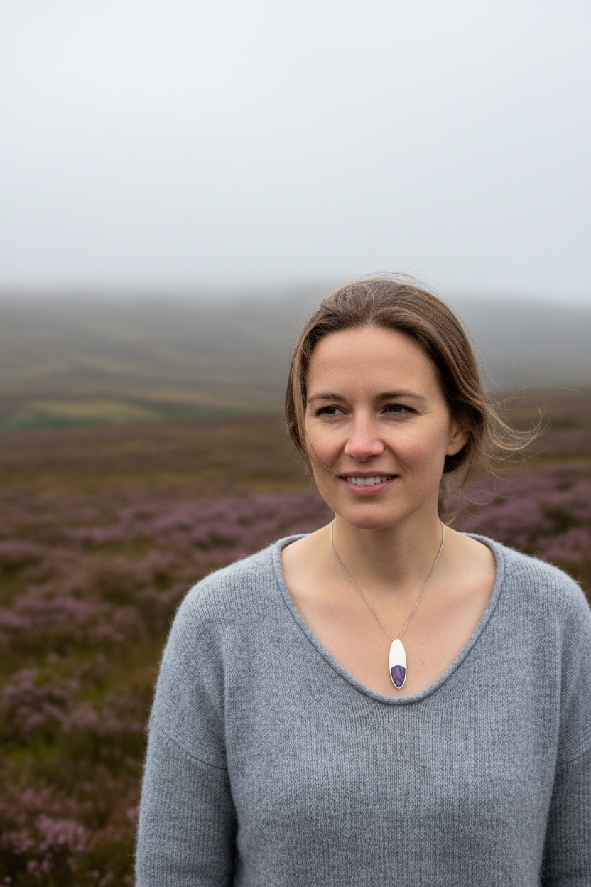 Jura Scottish Highlands Necklace by Heathergems
