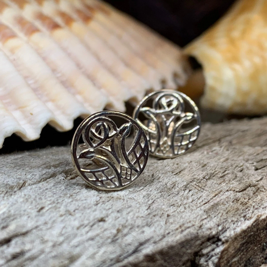 Rose Mackintosh Stud Earrings