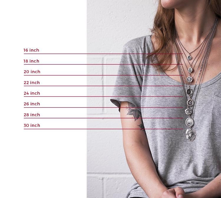 Danu Goddess Silver Necklace